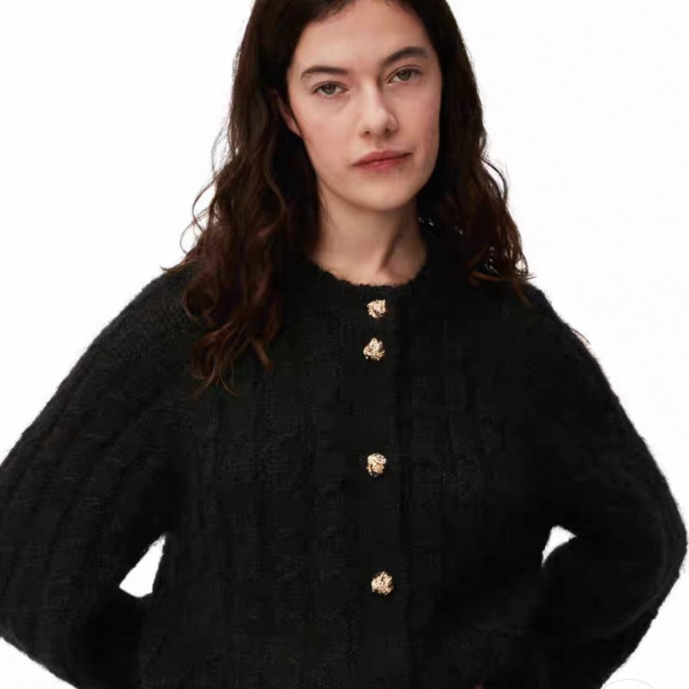Ganni Black Knitwear